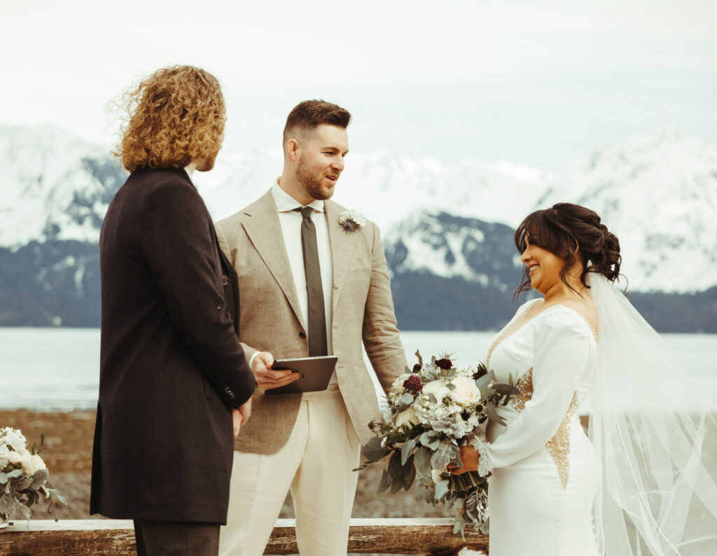 Seward Alaska wedding, Alaska wedding inspo