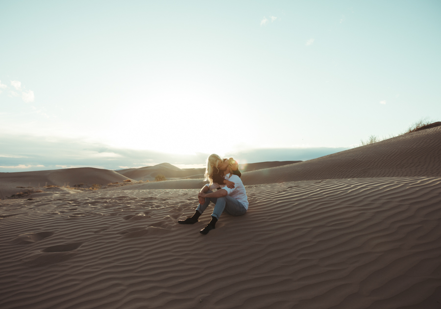 Little Sahara Sand Dunes Engagement Session