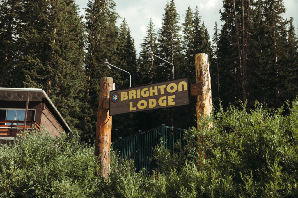 sign at brighton lodge