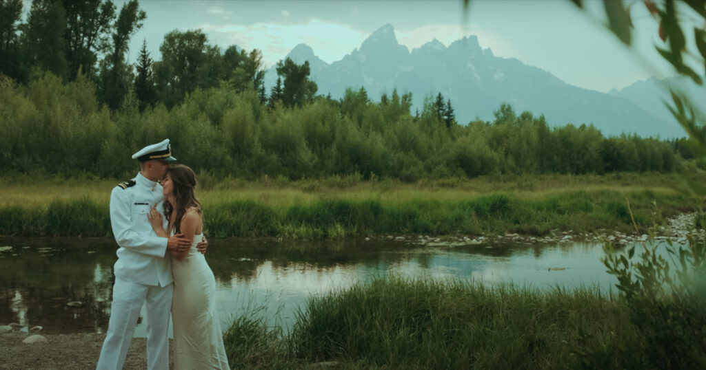 Jackson Hole wedding videographer for couples getting married in the Tetons.