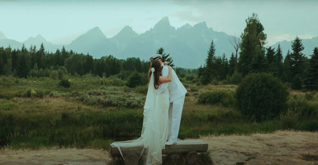 Jackson Hole wedding videographer for couples getting married in the Tetons.