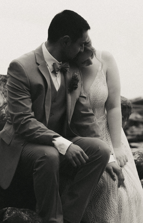 Olympic National Park wedding on Ruby Beach.