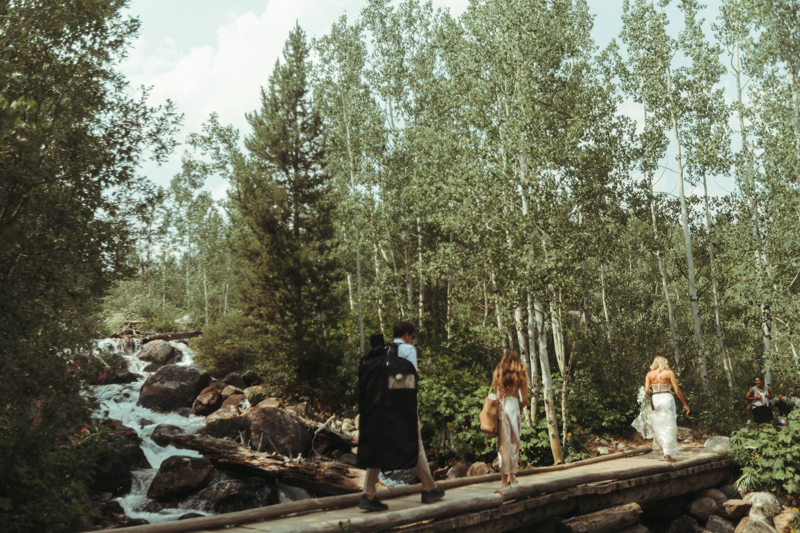 Taggart Lake elopement in the Tetons