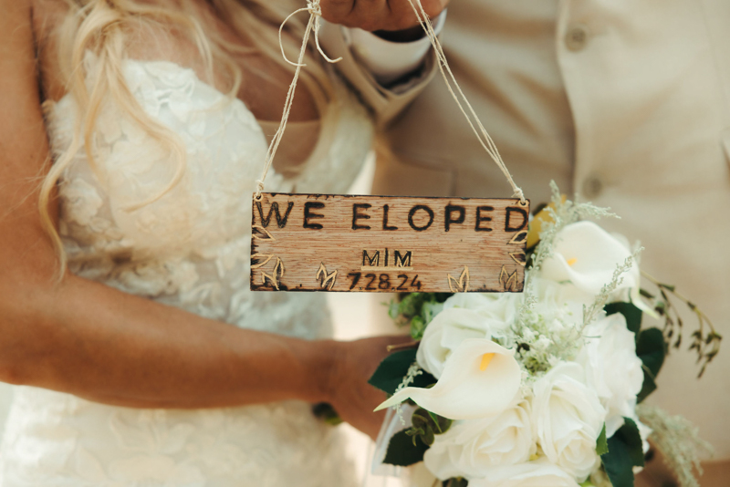 Hiking elopement details