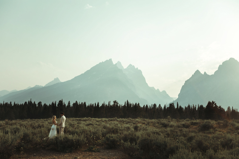 Jackson Hole wedding videographer