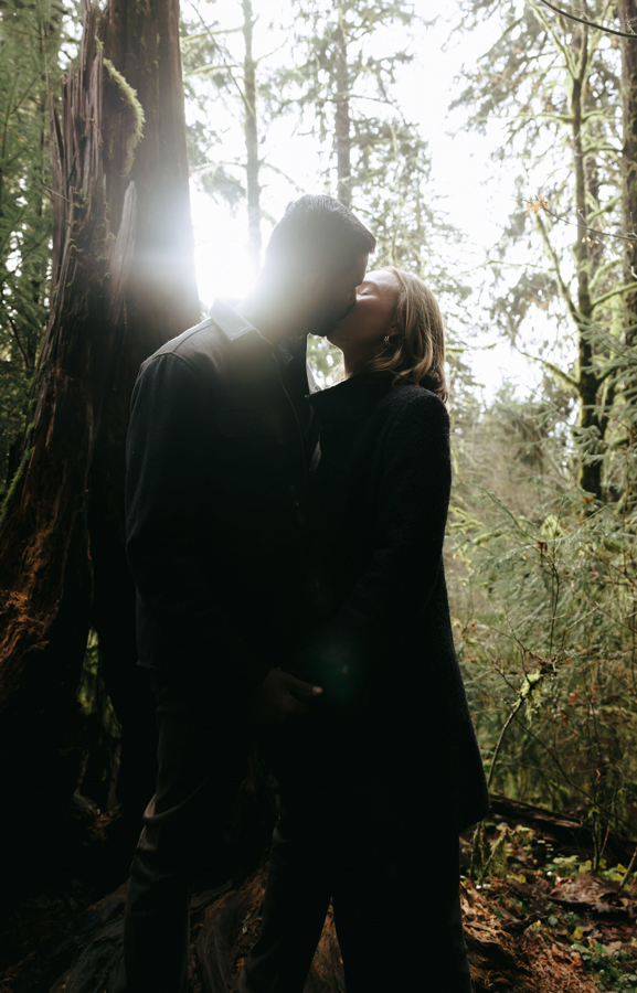 Olympic National Park engagement photos