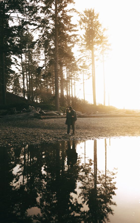 Olympic National Park engagement photos