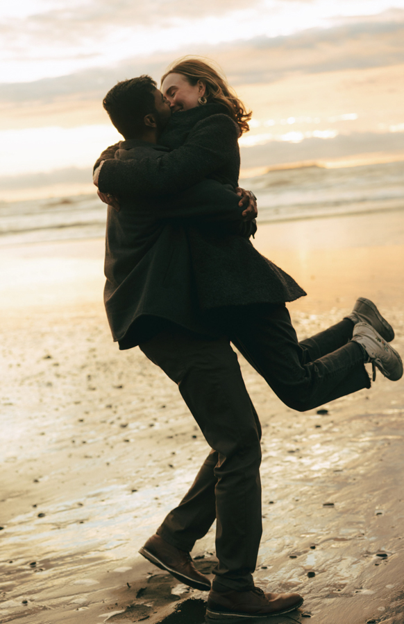 Olympic National Park engagement photos