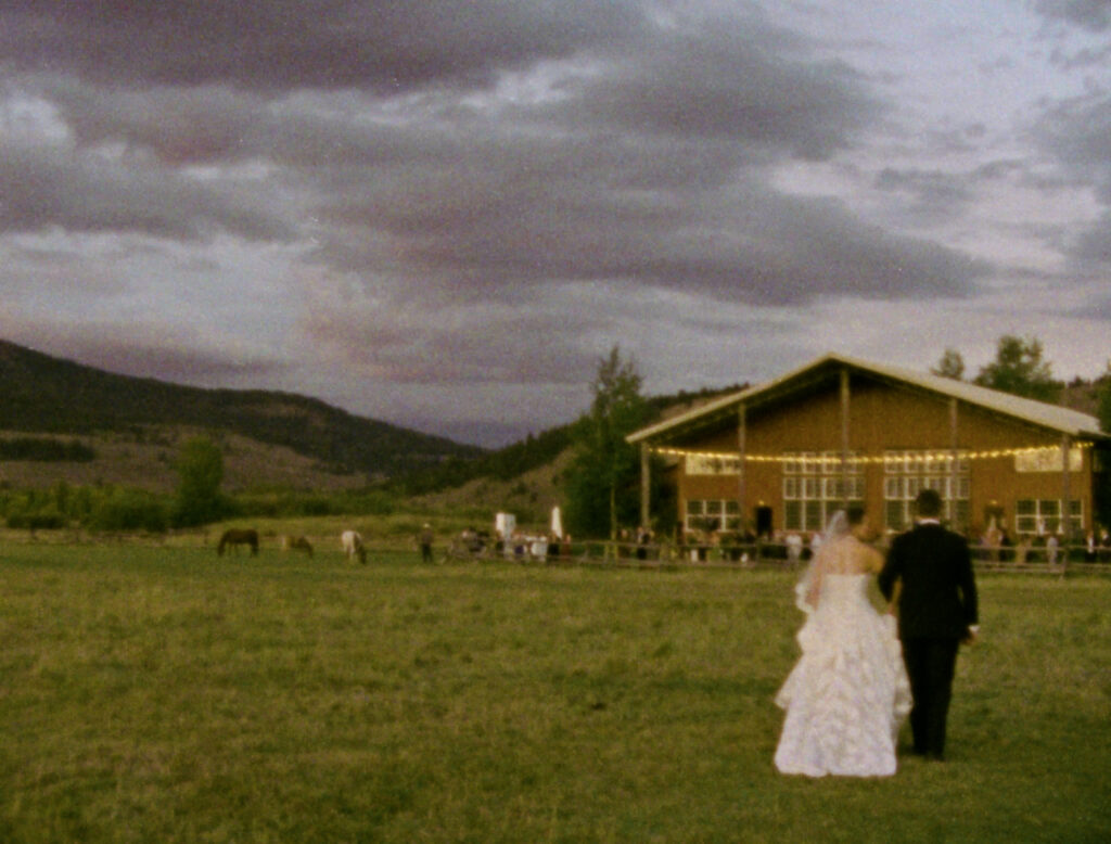 Diamond Cross Ranch wedding video in Jackson Hole