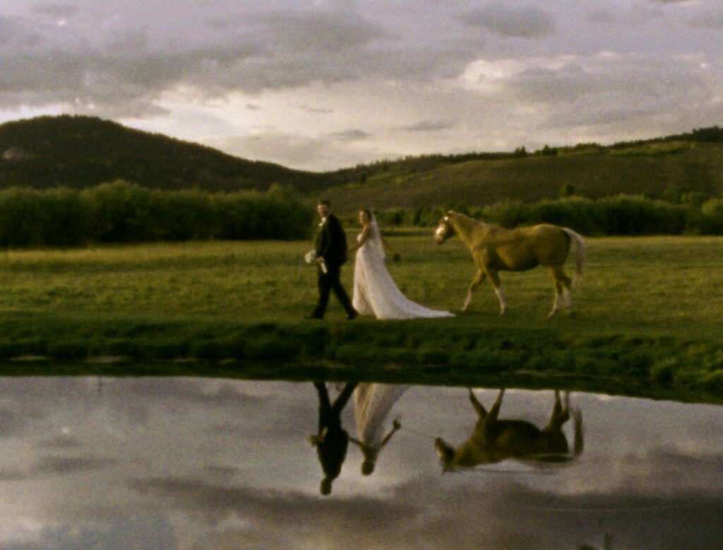 Diamond Cross Ranch wedding video in Jackson Hole